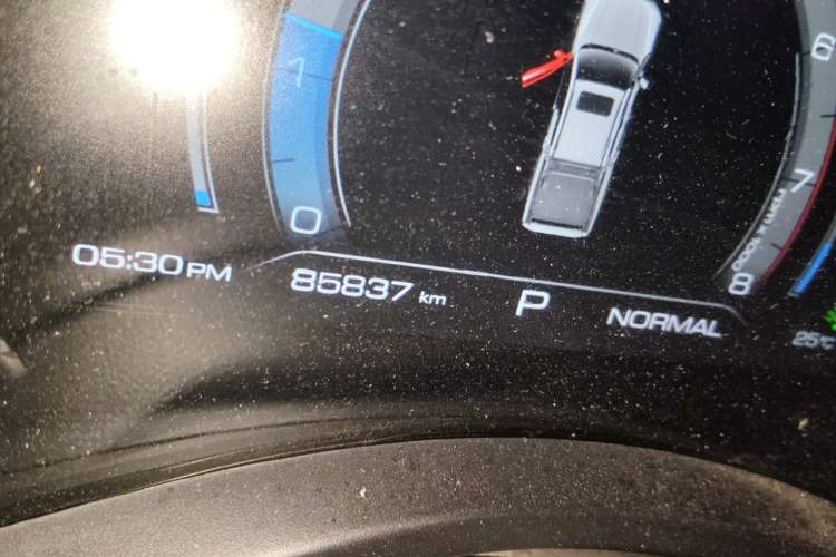 Used Great Wall Poer  Odometer Close Up