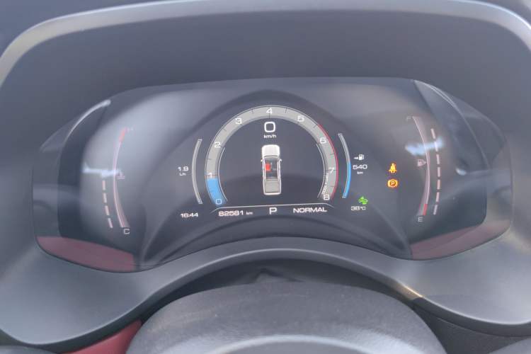 Used Great Wall Poer 2020 2.0T Off-Road Edition Automatic Gasoline 4x4 Limited Edition GW4C20B Odometer Close Up