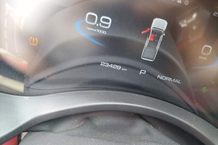 Used Great Wall Poer 2020 2.0T Off-Road Version Automatic Gasoline Four-Wheel Drive High-End Edition GW4C20B Odometer Close Up