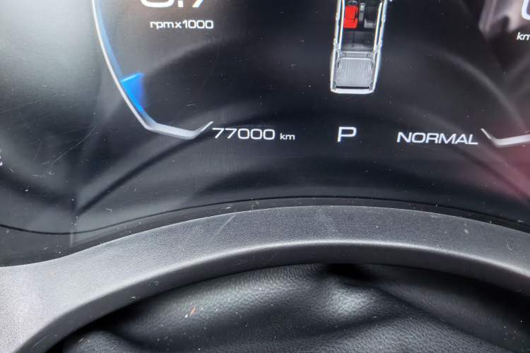 Used Great Wall Poer 2020 2.0T Off-Road Version Automatic Gasoline Four-Wheel Drive High-End Edition GW4C20B Odometer Close Up