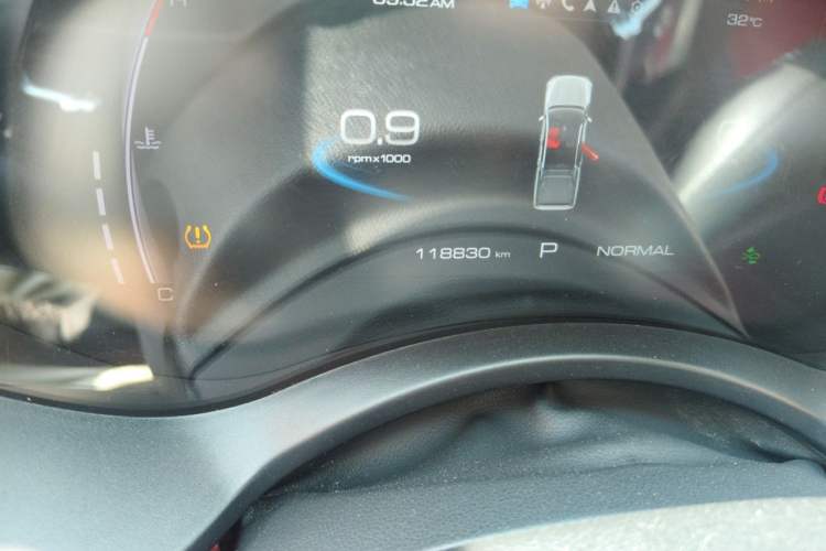 Used Great Wall Poer 2020 2.0T Off-Road Version Automatic Gasoline Four-Wheel Drive High-End Edition GW4C20B Odometer Close Up