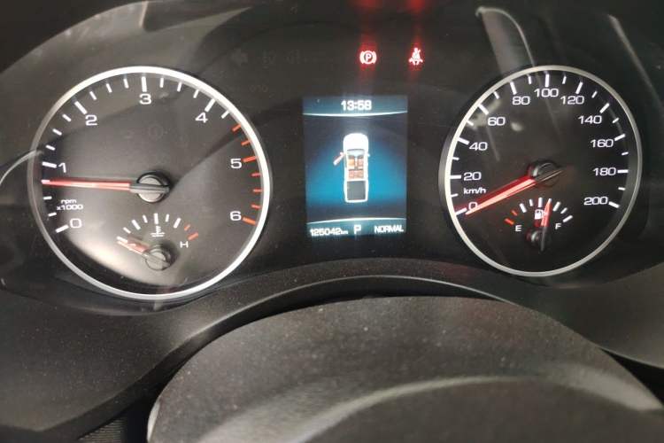 Used Great Wall Poer 2020 2.0T Automatic Diesel 4x4 Comfort Edition GW4D20M Odometer Close Up