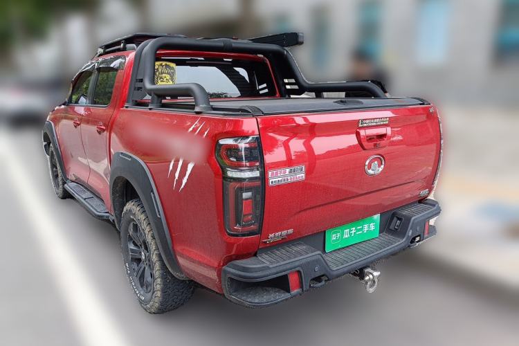 Used Great Wall Poer 2020 2.0T Off-Road Edition Automatic Gasoline 4x4 Limited-Edition Trailer Version GW4C20B Rear Left 45 Deg