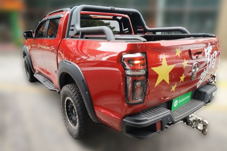 Used Great Wall Poer 2020 2.0T Off-Road Edition Automatic Diesel 4x4 High-End Version Towable Model GW4D20M Rear Left 45 Deg