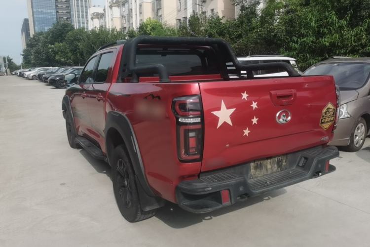 Used Great Wall Poer 2020 2.0T Off-Road Edition Automatic Diesel 4x4 High-End Version GW4D20M Rear Left 45 Deg