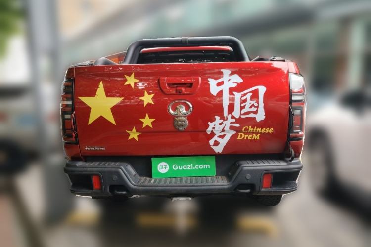 Used Great Wall Poer 2020 2.0T Off-Road Edition Automatic Diesel 4x4 High-End Version Towable Model GW4D20M Rear
