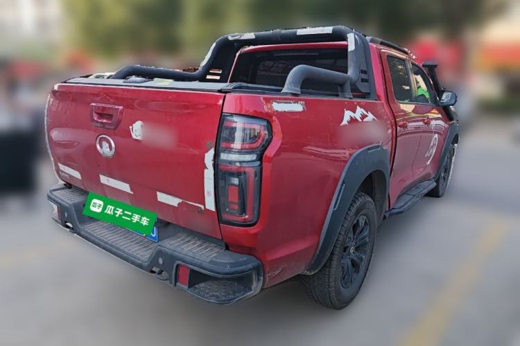 Used Great Wall Poer 2020 2.0T Off-Road Version Automatic Gasoline Four-Wheel Drive High-End Edition GW4C20B Rear Right 45 Deg