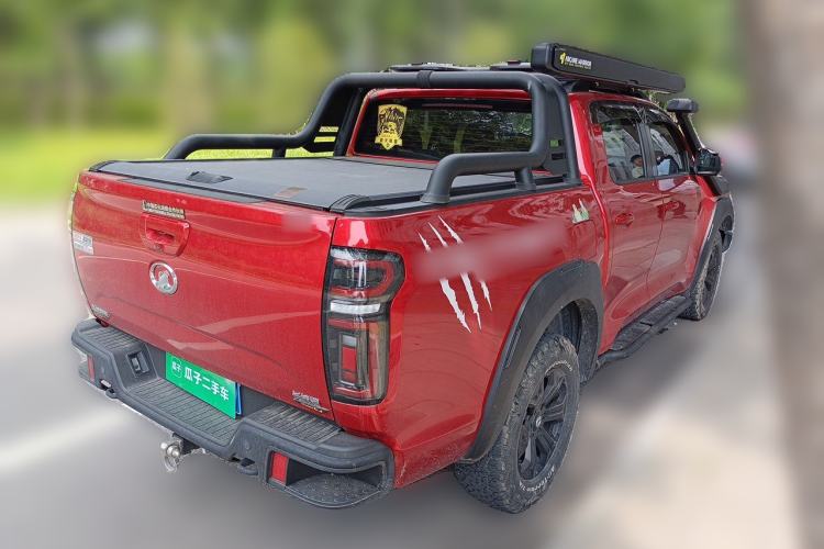 Used Great Wall Poer 2020 2.0T Off-Road Edition Automatic Gasoline 4x4 Limited-Edition Trailer Version GW4C20B Rear Right 45 Deg