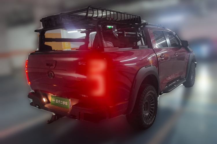 Used Great Wall Poer 2020 2.0T Off-Road Edition Automatic Diesel 4x4 High-End Version GW4D20M Rear Right 45 Deg