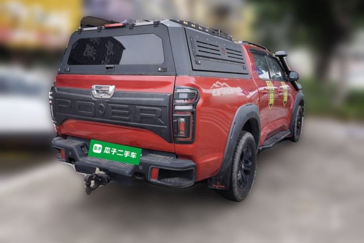 Used Great Wall Poer 2020 2.0T Off-Road Version Automatic Gasoline Four-Wheel Drive High-End Edition GW4C20B Rear Right 45 Deg
