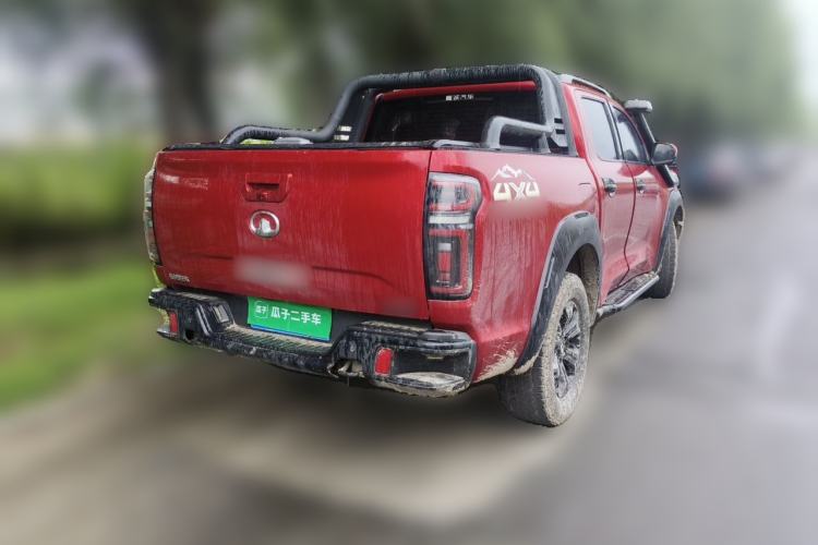 Used Great Wall Poer 2020 2.0T Off-Road Version Automatic Gasoline Four-Wheel Drive High-End Edition GW4C20B Rear Right 45 Deg
