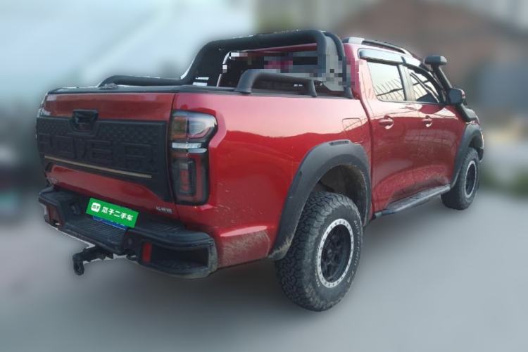 Used Great Wall Poer 2020 2.0T Off-Road Version Automatic Gasoline Four-Wheel Drive High-End Edition GW4C20B Rear Right 45 Deg