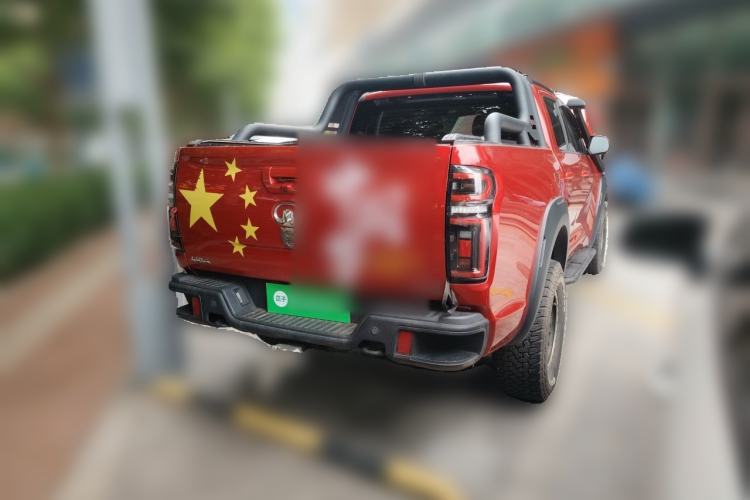Used Great Wall Poer 2020 2.0T Off-Road Edition Automatic Diesel 4x4 High-End Version Towable Model GW4D20M Rear Right 45 Deg