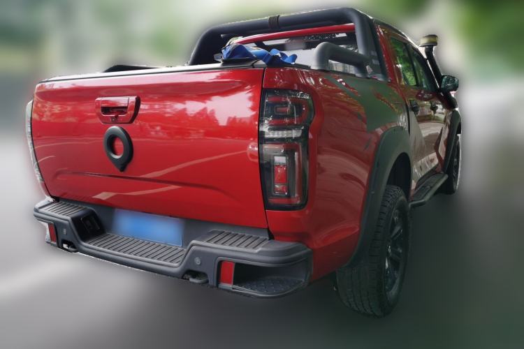 Used Great Wall Poer 2020 2.0T Off-Road Edition Automatic Diesel 4x4 High-End Version GW4D20M Rear Right 45 Deg