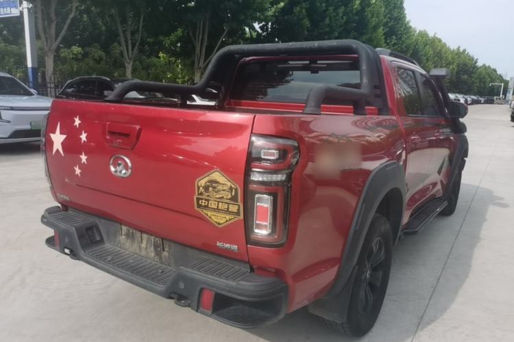 Used Great Wall Poer 2020 2.0T Off-Road Edition Automatic Diesel 4x4 High-End Version GW4D20M Rear Right 45 Deg