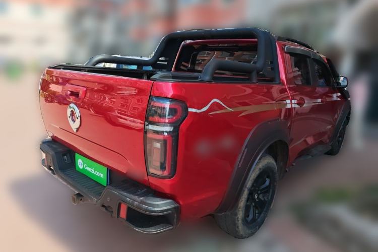 Used Great Wall Poer 2020 2.0T Off-Road Edition Automatic Diesel 4x4 High-End Version GW4D20M Rear Right 45 Deg