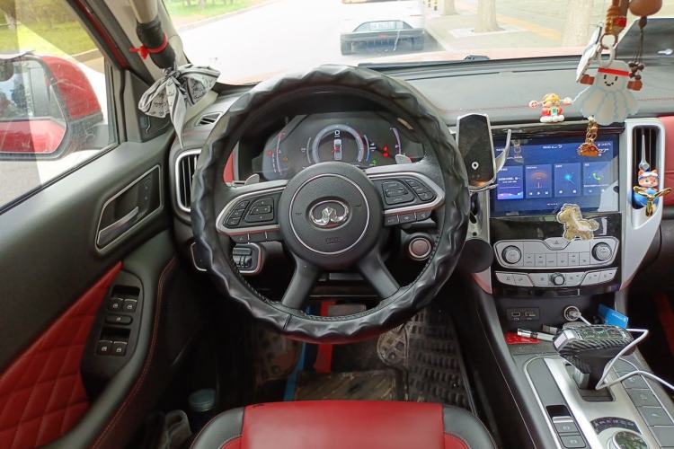 Used Great Wall Poer 2020 2.0T Off-Road Edition Automatic Gasoline 4x4 Limited-Edition Trailer Version GW4C20B Steering Wheel