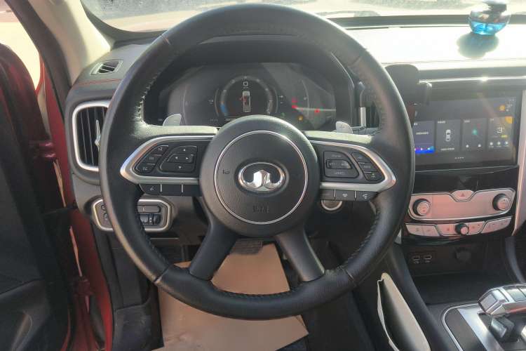 Used Great Wall Poer 2020 2.0T Off-Road Edition Automatic Gasoline 4x4 High-End Version Towable Model GW4C20B Steering Wheel