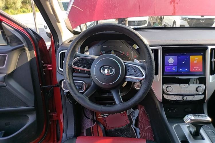 Used Great Wall Poer 2020 2.0T Off-Road Version Automatic Gasoline Four-Wheel Drive High-End Edition GW4C20B Steering Wheel
