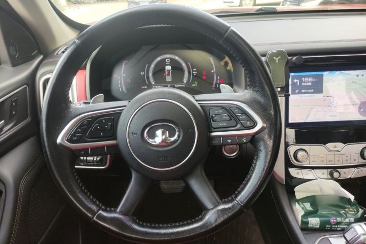 Used Great Wall Poer 2020 2.0T Off-Road Version Automatic Gasoline Four-Wheel Drive High-End Edition GW4C20B Steering Wheel