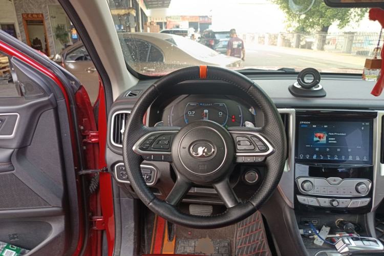 Used Great Wall Poer 2020 2.0T Off-Road Version Automatic Gasoline Four-Wheel Drive High-End Edition GW4C20B Steering Wheel