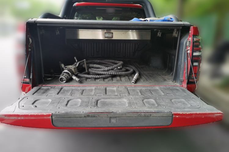 Used Great Wall Poer 2020 2.0T Off-Road Edition Automatic Diesel 4x4 High-End Version GW4D20M Trunk