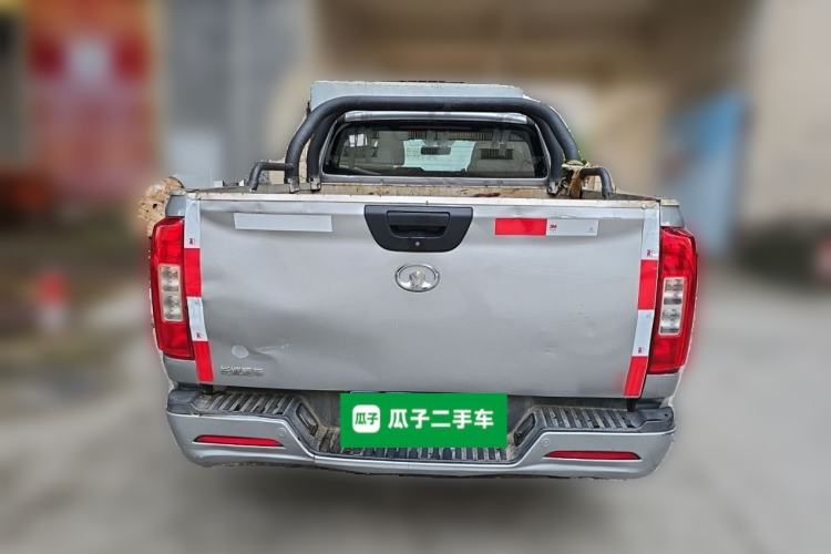 Used Great Wall Poer 2020 2.0T Commercial Version Automatic Diesel Two-Wheel Drive Elite Trim Standard Box GW4D20M Rear
