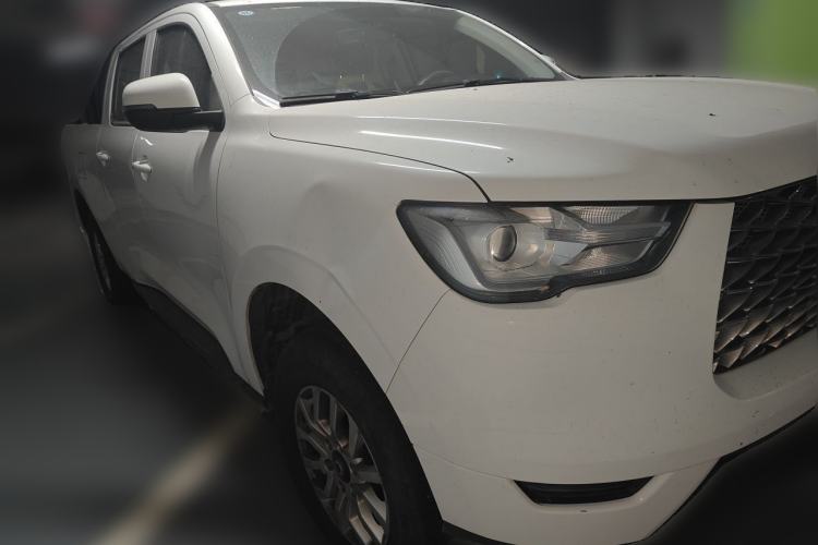 Used Great Wall Poer 2020 2.0T Commercial Version Automatic Diesel Two-Wheel Drive Elite Trim with Long Bed – GW4D20M Front Right 45 Deg