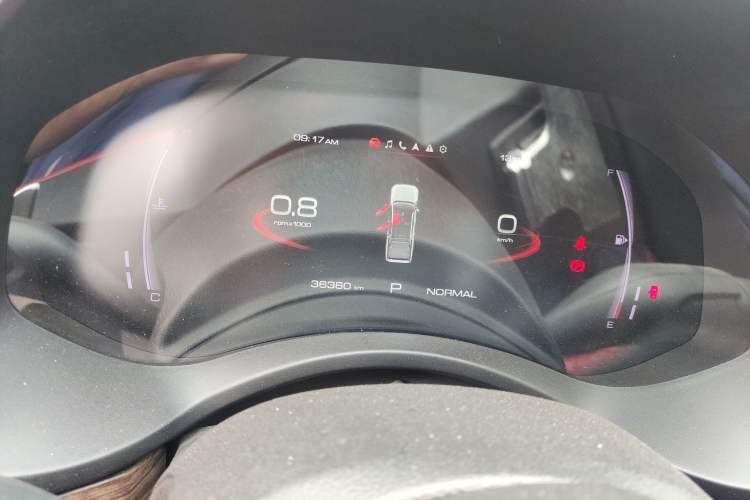 Used Great Wall Poer 2020 2.0T Off-Road Version Automatic Diesel 4x4 Advanced Edition GW4D20M Odometer Close Up