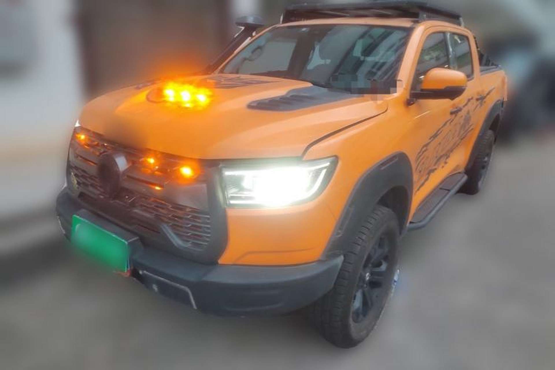 Used Great Wall Poer 2020 2.0T Off-Road Version Automatic Gasoline Four-Wheel Drive High-End Edition GW4C20B Front Left 45 Deg