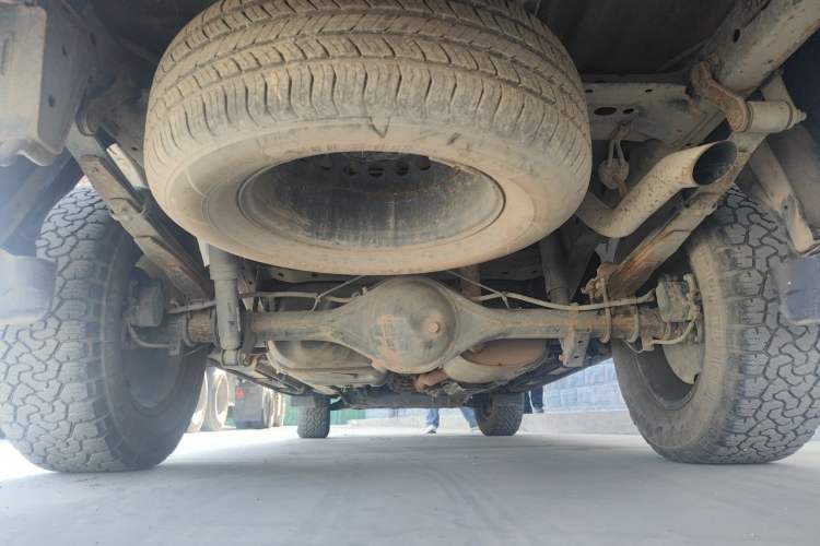 Used Great Wall Poer 2021 2.0T Commercial Version Automatic Diesel Two-Wheel Drive Navigation Type Long Bed – GW4D20M Chassis Front