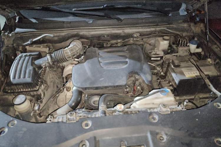 Used Great Wall Poer 2021 2.0T Commercial Version Automatic Diesel Two-Wheel Drive Elite Trim with Long Bed – GW4D20M Engine Bay