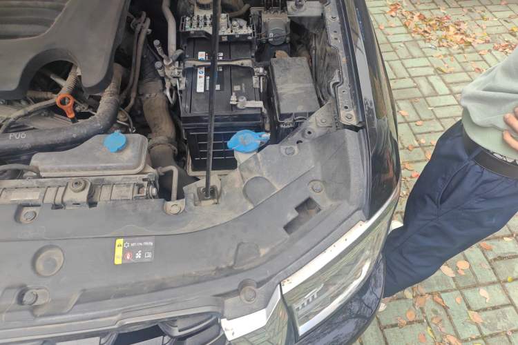 Used Great Wall Poer 2021 2.0T Commercial Version Manual Diesel 4x4 Elite Long-Box GW4D20M Engine Bay Left
