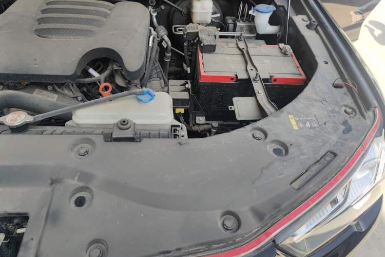 Used Great Wall Poer 2021 2.0T Commercial Version Automatic Diesel Two-Wheel Drive Navigation Type Long Bed – GW4D20M Engine Bay Left
