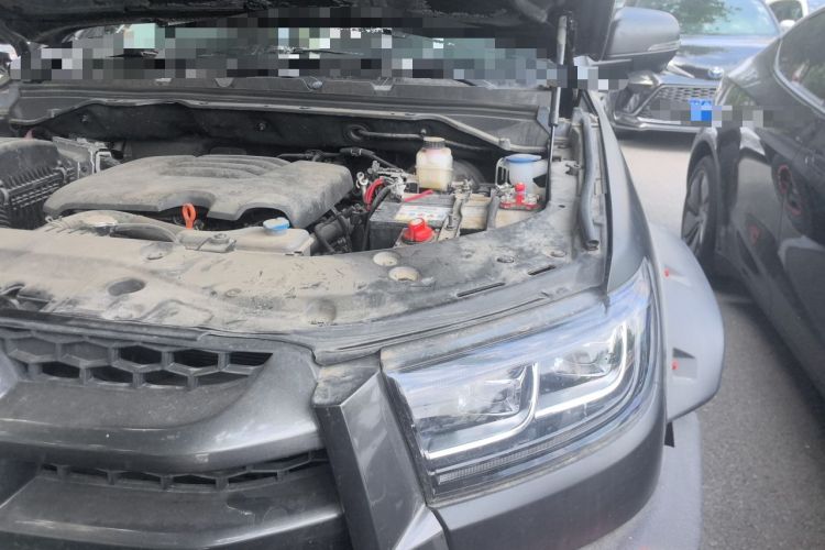 Used Great Wall Poer 2021 2.0T Black Bullet Special Edition GW4C20B Engine Bay Left