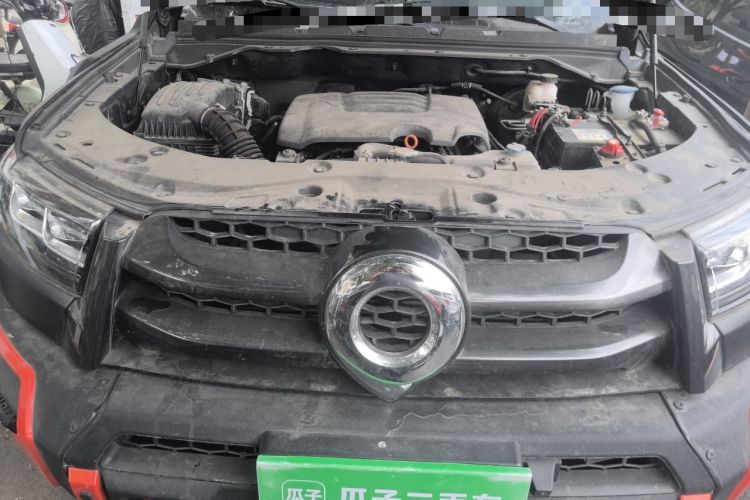 Used Great Wall Poer 2021 2.0T Black Bullet Special Edition GW4C20B Engine Bay