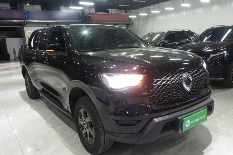 Used Great Wall Poer 2021 2.0T Commercial Version Automatic Diesel Two-Wheel Drive Elite Trim with Long Bed – GW4D20M Exterior 1