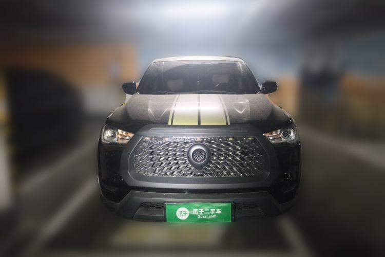 Used Great Wall Poer 2021 2.0T Commercial Version Automatic Diesel Two-Wheel Drive Elite Trim with Long Bed – GW4D20M Front