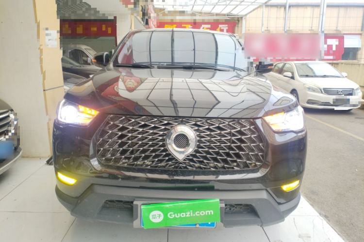 Used Great Wall Poer 2021 2.0T Commercial Version Manual Diesel 4x4 Elite Long-Box GW4D20M Front