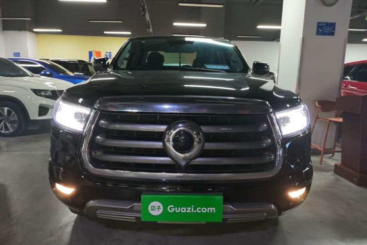 Used Great Wall Poer 2021 2.0T Global Version Automatic Diesel 4x4 Comfort Class Standard Box Trailer Edition GW4D20M Front