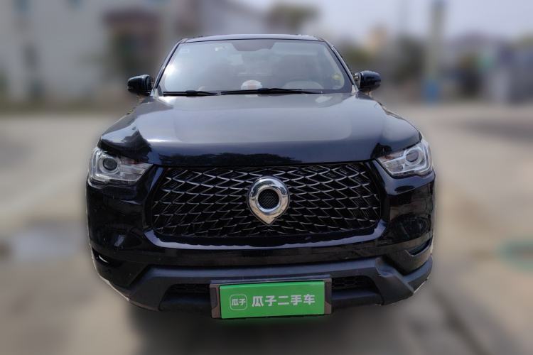 Used Great Wall Poer 2021 2.0T Commercial Version Automatic Diesel 4x4 Elite Long-Box GW4D20M Front