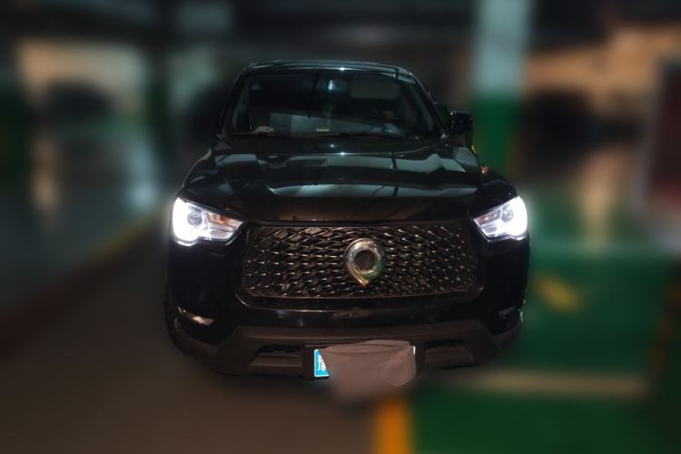 Used Great Wall Poer 2021 2.0T Commercial Version Automatic Diesel 4x4 Navigation-Ready Long-Box GW4D20M Front