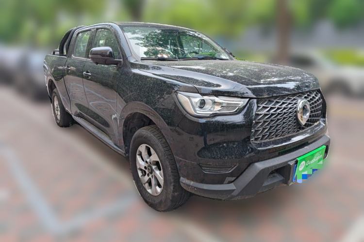 Used Great Wall Poer 2021 2.0T Commercial Version Manual Transmission Gasoline Two-Wheel Drive Elite Trim with Long Bed – GW4C20B Front Right 45 Deg