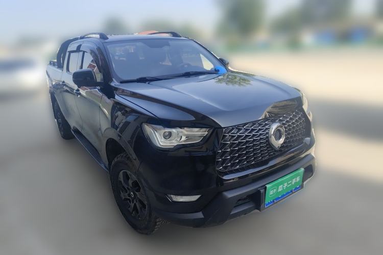 Used Great Wall Poer 2021 2.0T Commercial Version Automatic Diesel Two-Wheel Drive Navigation Type Long Bed – GW4D20M Front Right 45 Deg