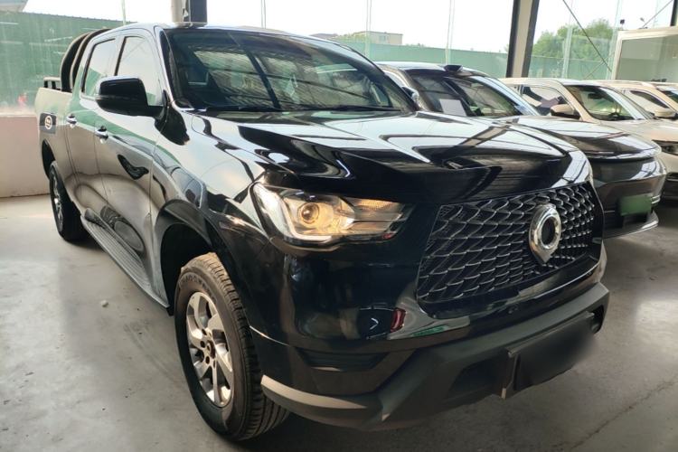Used Great Wall Poer 2021 2.0T Commercial Version Automatic Diesel Two-Wheel Drive Elite Trim with Long Bed – GW4D20M Front Right 45 Deg