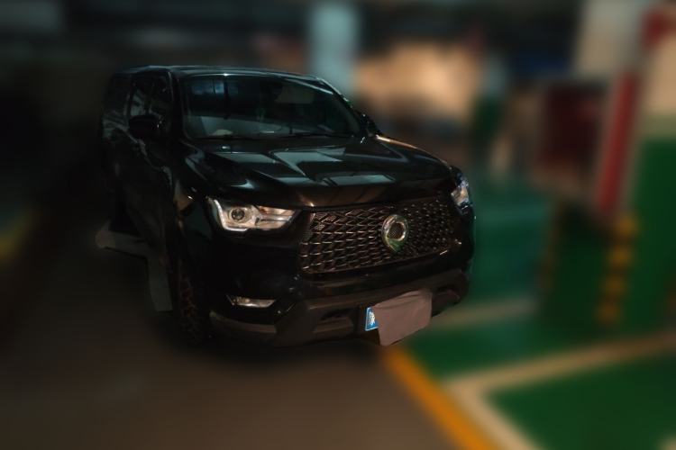 Used Great Wall Poer 2021 2.0T Commercial Version Automatic Diesel 4x4 Navigation-Ready Long-Box GW4D20M Front Right 45 Deg
