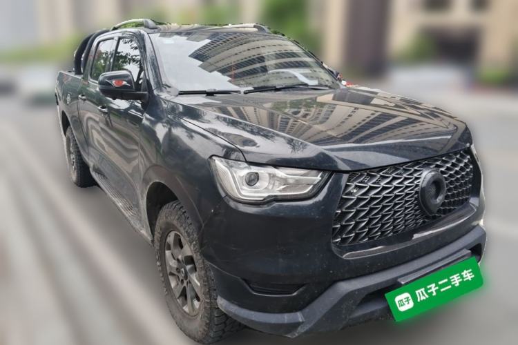 Used Great Wall Poer 2021 2.0T Commercial Version Automatic Diesel Two-Wheel Drive Elite Trim with Long Bed – GW4D20M Front Right 45 Deg