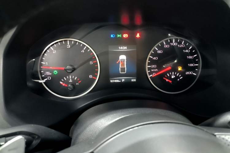 Used Great Wall Poer 2021 2.0T Global Version Automatic Diesel 4x4 Comfort Trim Standard Box GW4D20M Instrument Cluster