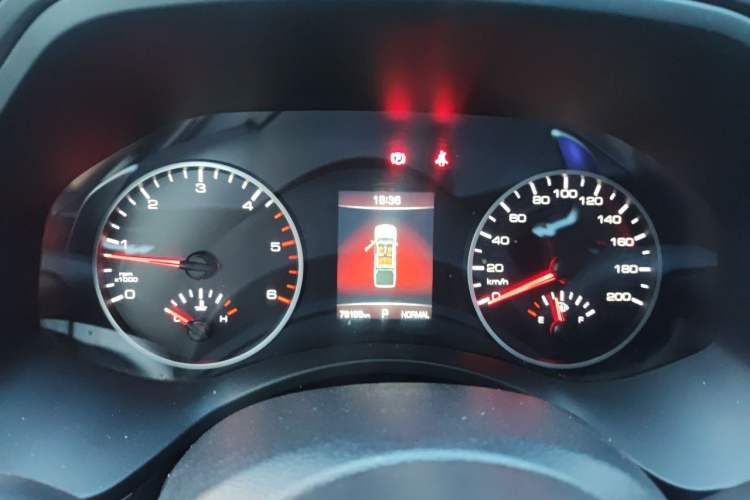 Used Great Wall Poer 2021 2.0T Commercial Version Automatic Diesel 4x4 Elite Standard Box GW4D20M Instrument Cluster