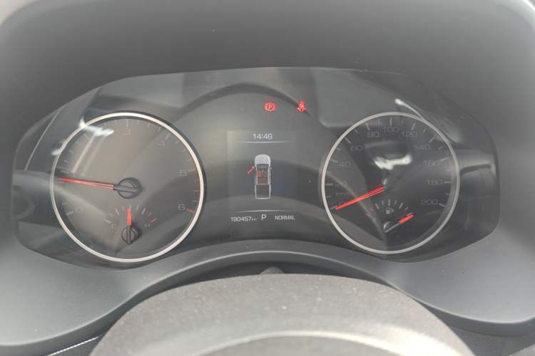 Used Great Wall Poer 2021 2.0T Global Version Automatic Diesel 4x4 Comfort Class Standard Box Trailer Edition GW4D20M Instrument Cluster